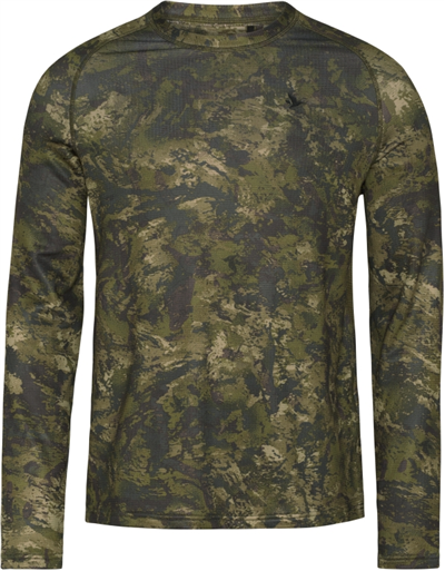 Seeland Active Camouflage Long Sleeve Shirt - Invisible Green